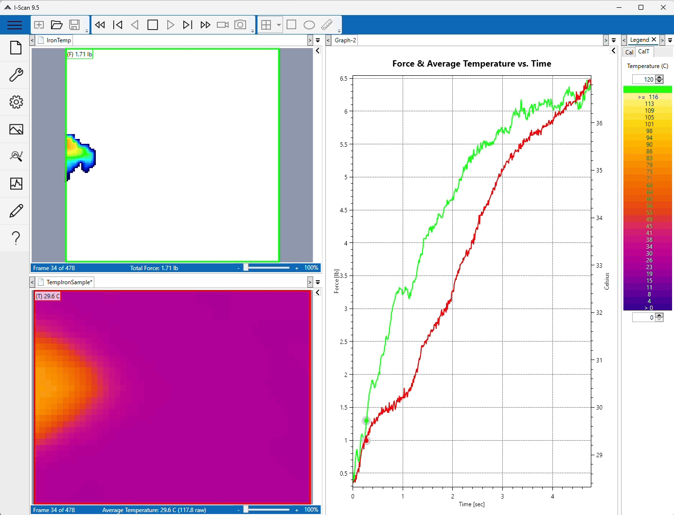 Temperature mapping