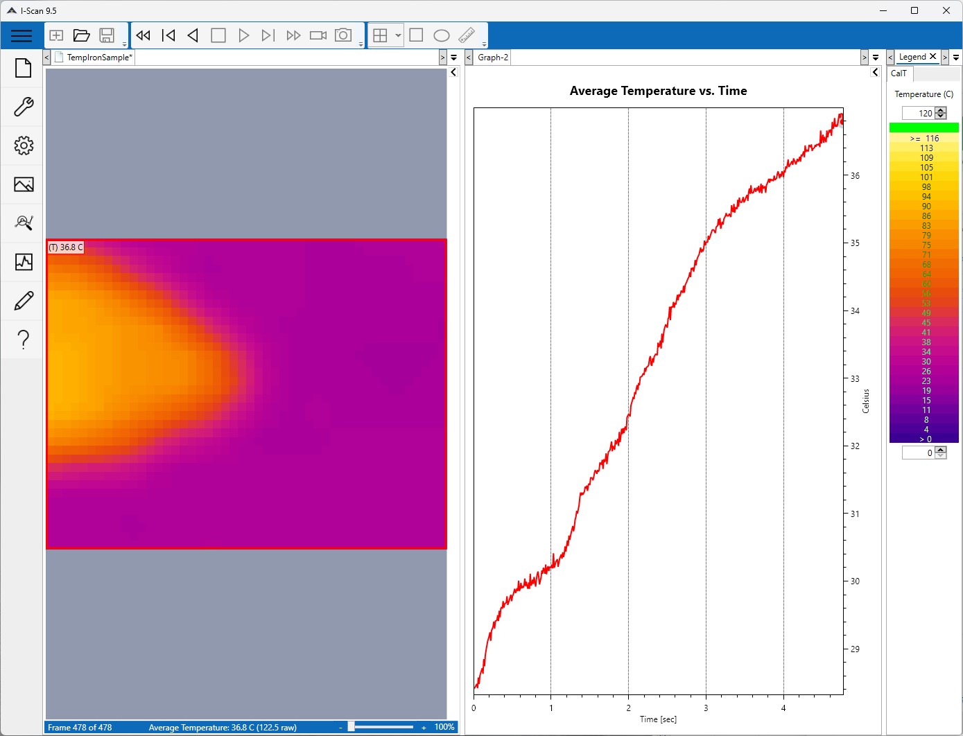 Temperature Mapping Software